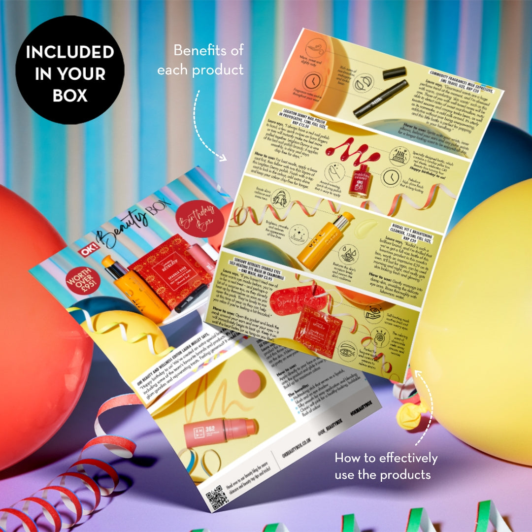 The Birthday Box Edit - (Worth Over £95)