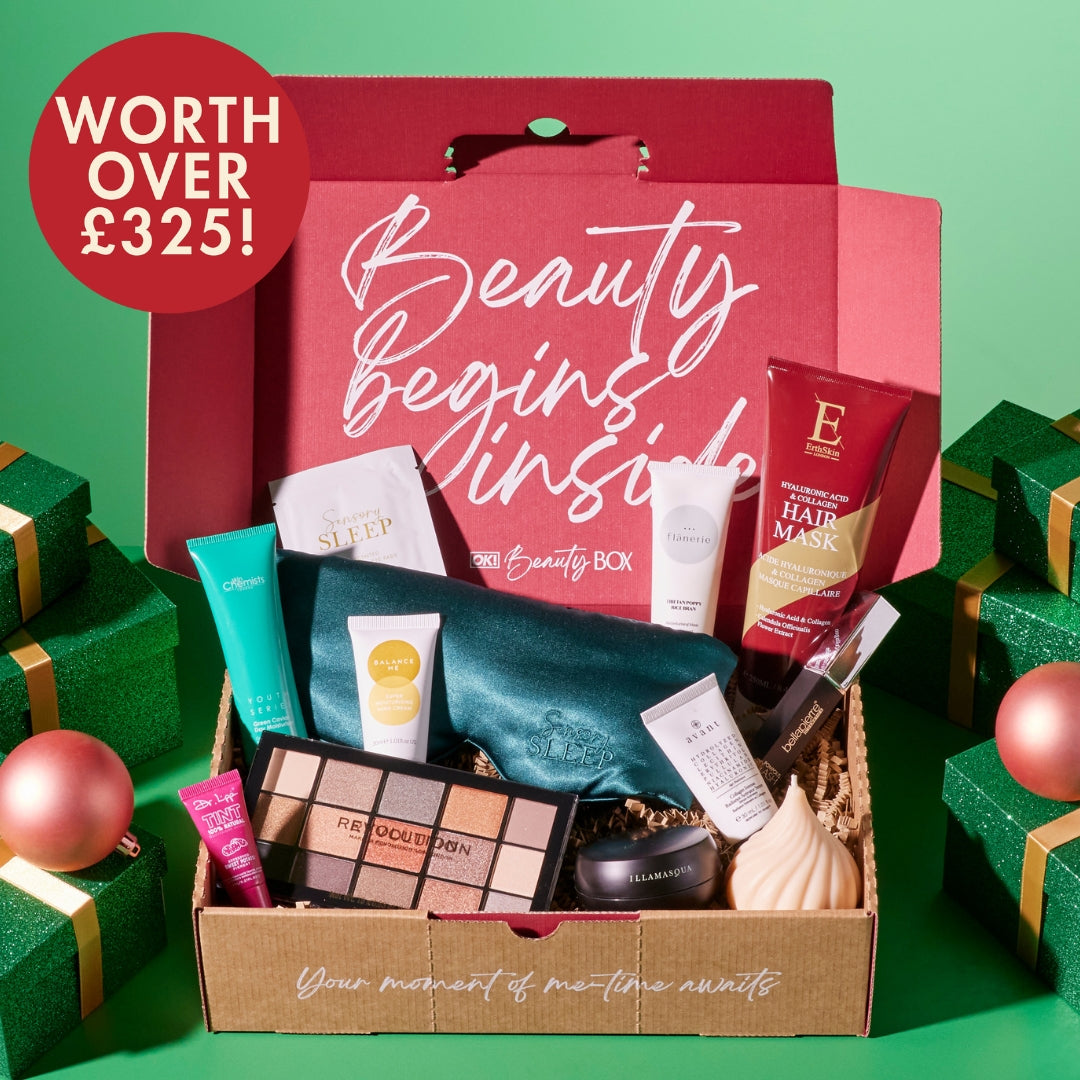 Christmas Gift Box + Dewy Delights Edit Beauty Bundle (worth over £445)