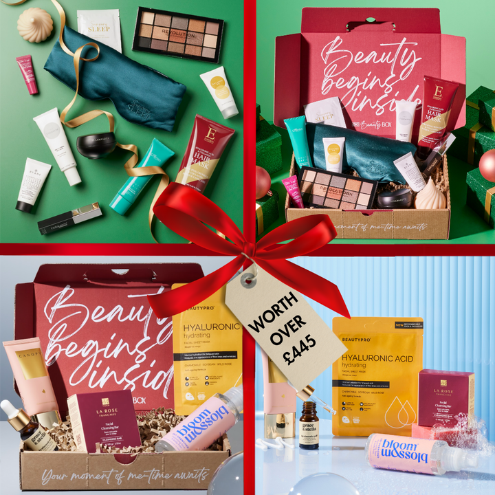 Christmas Gift Box + Dewy Delights Edit Beauty Bundle (worth over £445)